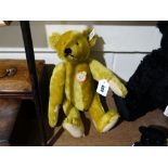 A Petsy Brass Steiff Limited Edition Bear No 0001571