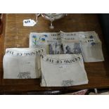 3 Commemorative Silk Handkerchief's Inc Prince George And Princess Marina