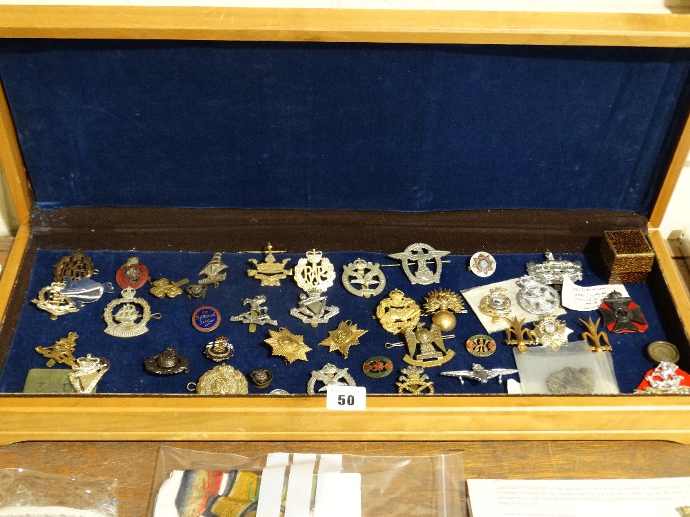 A Selection of Mixed Regimental Badges & Similar to Include Tank Corps, Glider Regiment Etc