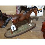 A Royal Doulton Matt Finish Model Race Horse, The Winner Da154