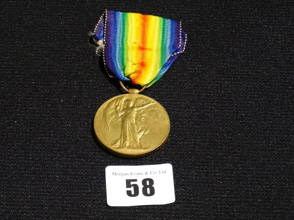 A 1st World War Victory Medal To 6662a Albert Watson, SMN, RNR Together with Photocopy Paperwork