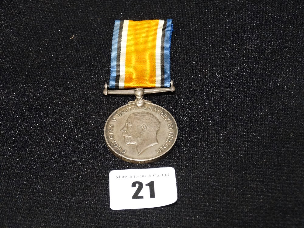 A 1st World War, War Medal to David Williams Of Bangor, North Wales, Serving in the 83rd Canadian