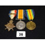 A 1st World War Medal Trio, To Cmt- 1815 Pte A. Goold A.S.C.
