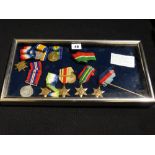 A Father & Son Medal Group Of 1914-15 Star, War & Victory Medals & Mercantile