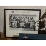 A Framed Photograph Showing Northern Rhodesia Police 1964