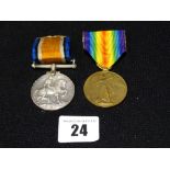 A War Medal To 3778 J.M Jones Royal Welsh Fusiliers, Together with A Victory Medal To 2621 Pte H.