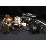 4 Vintage Camera's