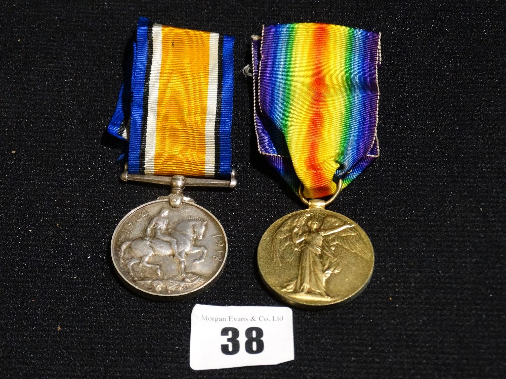 A 1st World War, War Medal & Victory Medal To 7451t.S. W.J Lappin Tr .R.N.R.