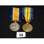 A 1st World War, War Medal & Victory Medal To 7451t.S. W.J Lappin Tr .R.N.R.