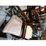 A Set Of 4 Edwardian Drawing Room Chairs