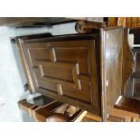 An Early 20th Century Polished Oak Single Door Music Cabinet