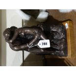 A 20th Century Cast Resin Group Of Lovers