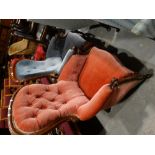 Two Victorian Spoon Back Chairs