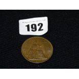 A Rare 1951 Mint One Penny Coin