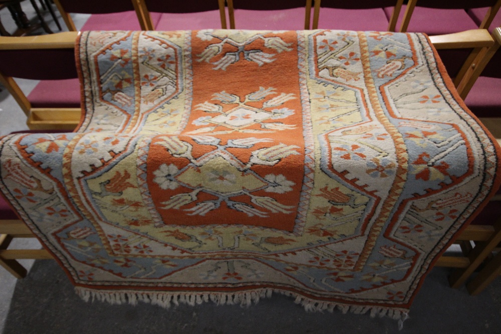 A Late 20th Century Tribal Floor Rug, Approx 6ft X 4ft