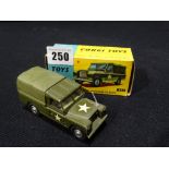 A Boxed Corgi Toys Land Rover Weapons Carrier, 357