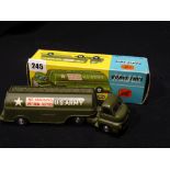 A Boxed Corgi Toys Army Fuel Tanker 1134