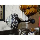 A Contemporary Tiffany Style Table Lamp & Shade