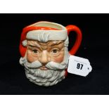 A Royal Doulton Santa Claus Water Jug, D6705, 4.5" High