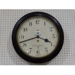 A Smiths Limited Circular Dial Wall Clock, Dated 1950
