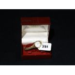A Boxed Yellow Metal Ladies Rotary Wrist Watch