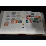A Britannia Stamp Album & Stamps