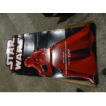 A Star Wars "The Last Jedi" Promotional Card Display Stand