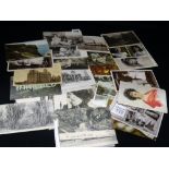 A Bundle Of Mixed Vintage Postcards