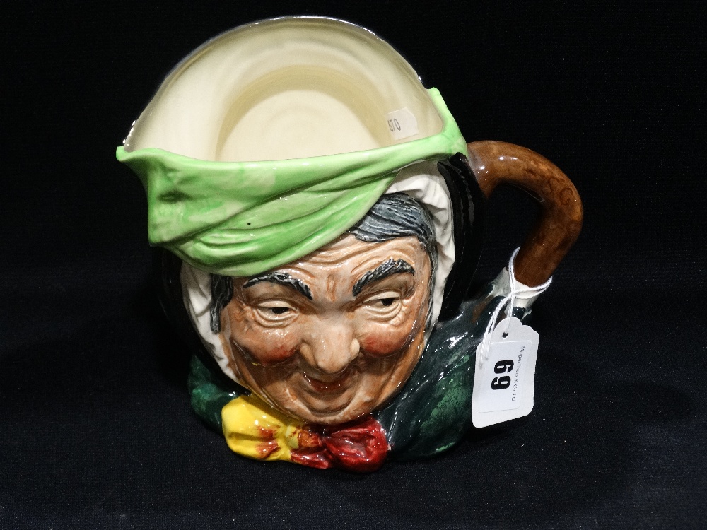 A Royal Doulton Character Jug, "Sairey Gamp"