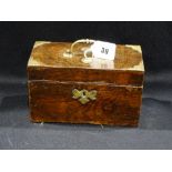 A Mid 18th Century Walnut Decanter Box