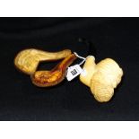 Two Meerschaum Pipes