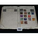 A Small Album Of World Stamps