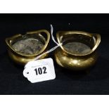 Two 19th Century Miniature Chinese Censers