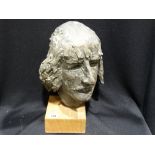 A Mid 20th Cast Portrait Bust Of A Gentleman