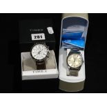 Two Boxed Fashion Watches, Timex & Lorus