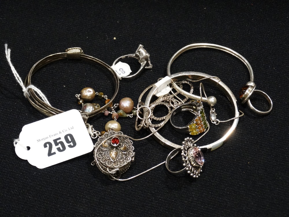 A Parcel Of Silver & Other Jewellery