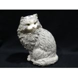 A "Just Cats" Pottery Model Long Haired Cat