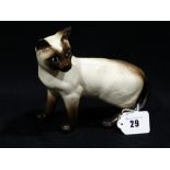 A Beswick Model Standing Siamese Cat