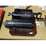 A Brunsviga Vintage Adding Machine