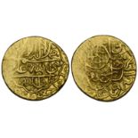 Safavid, ‘Abbas I (995-1038h), half-mithqal, Isfahan, date off-flan, type B, 2.29g (Album 2628),