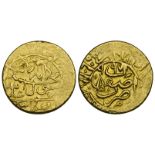 Safavid, ‘Abbas I (995-1038h), half-mithqal, Isfahan 997h, type A, 2.32g (Album 2628), good very