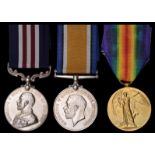 *A Great War M.M. and Pair awarded to Sergeant Reginald Ellwood Reeve, 23rd (Service) (8th City ‘