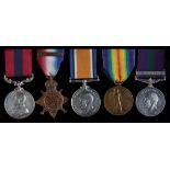 *The Great War D.C.M. and G.S.M. Iraq Group of 5 awarded to Serjeant John Cook, 2nd Battalion,