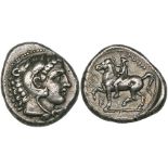 Kingdom of Macedonia, Philip II (359-336 BC), didrachm, Amphipolis, c. 355-348 BC, head of