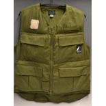Heron Anglers Floatation Aid Waistcoat - c/w 4x pockets, stainless steel D Rings - size L -