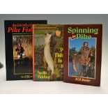 Pike Fishing Books - to include "Spinning for Pike" by R. C. R. Barder 1976, "Pike Fishing in the