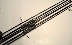 Rods (3): Pair of Berkeley Carp 12ft 2p carbon rods with 2 ¾ lb test curve, in little used condition