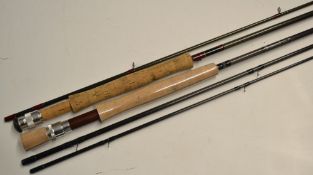 Rods (2): Wychwood "Lightline" 10ft 6in 3p carbon trout/sea trout fly rod AFTM6, with shrink wrapped