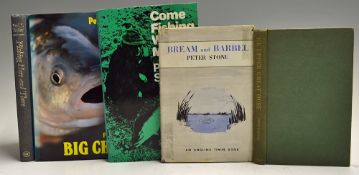 Stone, Peter and Taylor, Fred J collection (5) to incl 3x Peter Stone "Bream and Barbel" 1st ed