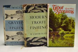 Platts, W. Carter (3) - "Grayling Fishing" 1939 plus "Modern Trout Fishing" 1938 and "Trout